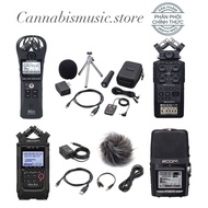 Bộ Máy Thu Ghi Âm Mic Zoom H1N H2N H4N-Pro Black H6 Black - Thiết bị thu âm cầm tay kỹ thuật số Micr