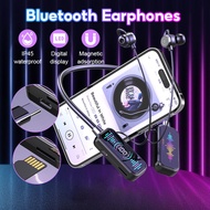 Neckband Headphones Comfortable Wireless Neckband Headphone  Wireless Headphone C10 with Mic Magneti