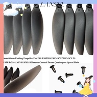 LA Folding Propeller Blades, Plastic Universal Remote Control Drone Parts,  58mm/66mm Black Quadcopt