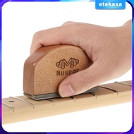 [Etekaxa] Guitar Fret Leveling File Sanding Block Wood Steel Fretboard Sander Tool for Guitar Bass L