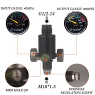 HPA Scuba Air Tank Adjustable Pressure Regulator For PCP Station Diving Paintball Accesories
