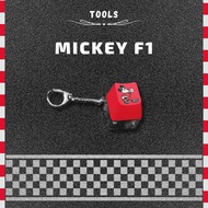 MKB Disney Mickey F1 Mechanical Switch Keychain