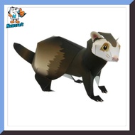 Nuwcraft Ferret papercraft