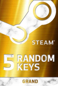 Steam Game Key -  Grand Random 5 Game Keys - GLOBAL