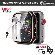 [SG] iWatch Case with Built in Tempered Glass Screen Protector for iWatch Series 1/2/3/4/5/6/SE