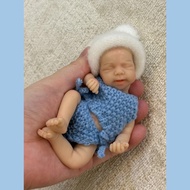 6Inch/15CM WaterproofFull Body Silicone Bebe Reborn Girls Doll Cute Newborn Bebe Dolls Handmade Life