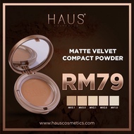 FULL COVERAGE  : Matte Velvet Compact Powder by HAUS Cosmetics