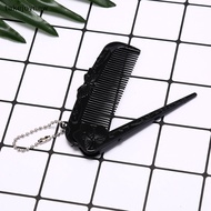 [takejoynew] portable hair comb brush heychain foldable massage comb anti-stati chair comb LYF