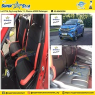 Superstar Cushion Perodua Aruz Premier Leather Seat Cover