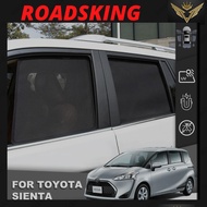 [ 7 PCS ] TOYOTA SIENTA 2016 - 2019 WINDOW MAGNETIC SUNSHADE CURTAIN HIGH QUANLITY