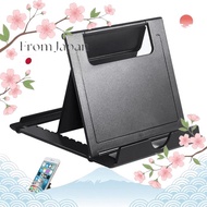 [Direct from Japan]Mirhua tablet stand for smartphones, 8 adjustable angles, foldable and portable.