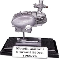 Brach Model BM-EN07 1/12 Zanzanisity Lenty (Six Studs) 250cc 1966/1974 Engine Set Unpainted Assemble
