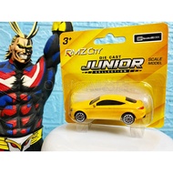 RMZ City Junior MERCEDES AMG C63S Yellow 1/64 Diecast Car [7cm x 2.5cm x 2cm]  Hotwheels Matchbox To