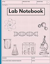 Laboratory Notebook for Research: 5x5 Quad Ruled Lab Notebook for Research, Engineering, and Medical