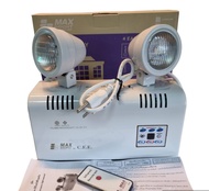 ไฟฉุกเฉินMAX BRIGHT รุ่น CP07 AD สำรองไฟ 6ชม. LED 2x9w และ 2x12w ของแท้ 100%