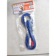 HP 2 in 1 Aux Cable Audio Jack 3.5mm To 2 RCAhp Kitani 180 cm RCA 2IN1 To Mini Stereo Male 3.5mm 3.5