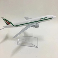 FZ 1:400 Diecast Metal planes toy 16cm Alitalia 777 Plane Model Airplane Model Airplanes Aircraft Mo