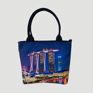 [Mini] Tas Souvenir Tote Bag Wanita Singapore