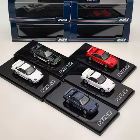 Hobby Japan 1:64 for MR2 1600G - LIMITED SUPER CHARGER 1986 HJ641056B Series Diecast Model Car Minia