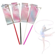 BO Rhythmic Dance Ribbons Gymnastics Ribbon Streamers Dancing Streamers  Twirling for Artistic Danci