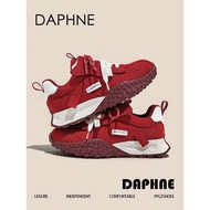 Daphne Red Training Shoes - Spring 2026 Soft Sole Sneakers