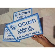 Signage Gcash A4 SIZE