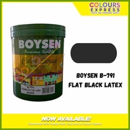 Boysen<QP'B-791%lB-{vY<Flat'sG<Black'aY<Latex'cC<Paint'eE=-(d=Available in 4L and 16L sizes