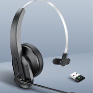 Bluetooth 2.4G Dual-Mode Wireless Headset Telephone Customer Service Truck Driver Headset High Sound