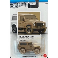Hot Wheels Silver Label PANTONE 7504 LAND ROVER DEFENDER 90 Hot Wheels Diecast