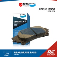 BENDIX BRAKE PAD LEXUS IS350 REAR 2010-2016 DB2245 IS350 1set
