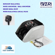 Mesin kira duit kertas wang bank note counter 1 YEAR WARRANTY