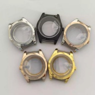 Electroplated Black Rose Gold Case Colorful Transparent Sapphire Crystal Accessories for 8285 Moveme