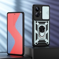 Casing for Realme C55 NFC 2023 5G Phone Case Shockproof Armor Ring Bracket Hard Back Cover For Realm