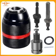 [CloudsMiles] Keyless Drill Chuck Drill Hex Chuck Sds Chuck Adapter