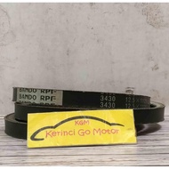 BANDO VAN BELT RPF-3430 V BELT FAN BELT RPF3430 FAN BELT TEETH