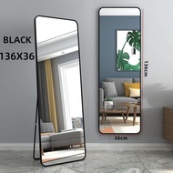 Cermin panjang Standing Long Mirror Home decor Stand Full-length mirror wall cermin panjang dinding 