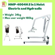 Apex Lifths Hoist 2 in 1 Electric / Hydraulic HMP-4004H Medical Equipment Electric Manual Patient Lift Homecare