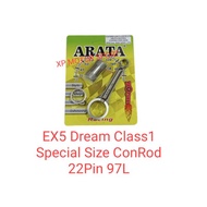 Arata Racing Con Rod Special Size EX5 Dream / EX5 Class / Wave 22 Pin 97L &amp; 22Pin 94L