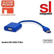 Tinytech CB-U30/VGA USB 3.0 to VGA-1080P Cable 20cm