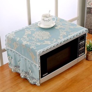 New Universal Microwave Cover Towel Cover Cloth Oven Cover Beautiful Microwave Oven Cover European Style Anti-dust Cover Cover Fabric