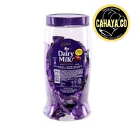 Cadbury Dairy Milk Chocolate Jar /Coklat Susu Cadbury (1Jar/10Pcs)