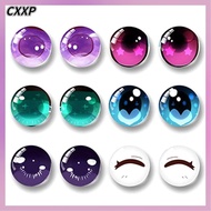 CXXP 20pcs/10pairs 6mm-20mm Eyes Crafts Eyes Crystal Plastic Puppet Crystal Eyes High Quality Glitter Crystal Eyes DIY Doll Accessories