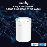 Cudy M1500(1-pack)/M1500(2-pack) - AX1500 Gigabit Mesh Wi-Fi 6 System