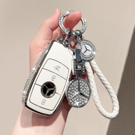 Mercedes-Benz Car High-End Diamond Key Case Dedicated to E300l C260l Gla Glb220 Glc260 Gle350 A200 T