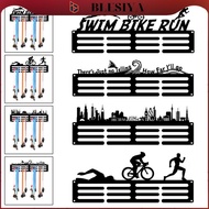 blesiya Shelf Award Ribbon Organizer Sports Award Medal Hanger Display for Gymnastics Runner Softbal