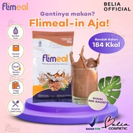 Belia FLIMEAL Meal Replacement | Chocolate Food Replacement Drink | Milk Chocolate 50g | Bpom