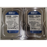 (USED) MIX BRAND 160GB 250GB 320GB 500GB 1TB SATA 3.5" INCH DESKTOP AND 2.5" INCH LAPTOP HARDDISK