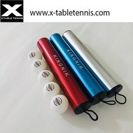 KINGNIK ALUMINUM TABLE TENNIS TUBE AND ROLLER (With 5 3-Star Balls)