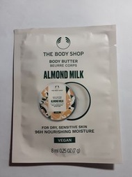 The body shop Almond Milk Body Butter 杏仁奶身體潤膚霜 8ml