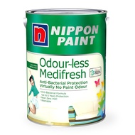 NIPPON PAINT 3 IN 1 ODOURLESS MEDIFRESH 1L / 5L